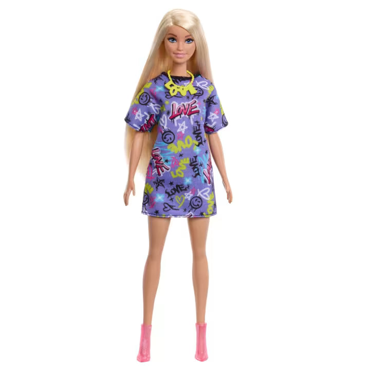 Barbie Fashion Doll With Clothes And Accessories including Party Dresses & Purses (3 Outfits)