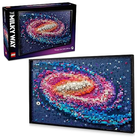 LEGO Art The Milky Way Galaxy Wall Art Set 31212 Building Blocks for 18+ Gift