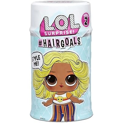 L.O.L. Surprise! Hairgoals Series 2 with 15 Surprises Including Real Hair Fashion Doll