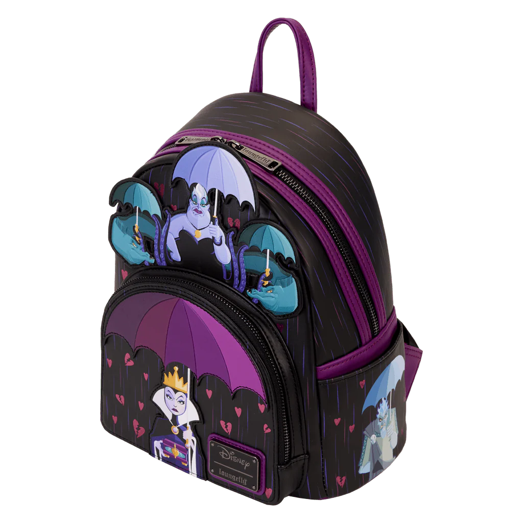 Loungefly X Disney Villains Curse Your Hearts Mini Backpack