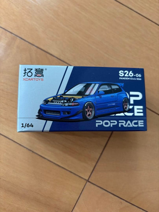 1/64 POP RACE PANDEM CIVIC EG6 SCALE S26-06