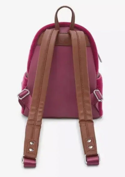 Loungefly Disney Beauty and the Beast Belle Winter Wear Storybook Mini Backpack