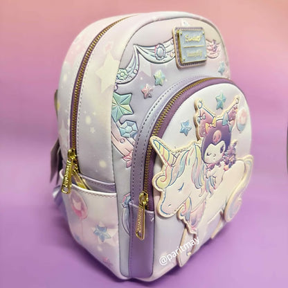 Loungefly Sanrio Exclusive Kuromi Carnival Unicorn Mini Backpack
