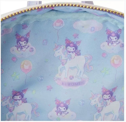 Loungefly Sanrio Exclusive Kuromi Carnival Unicorn Mini Backpack