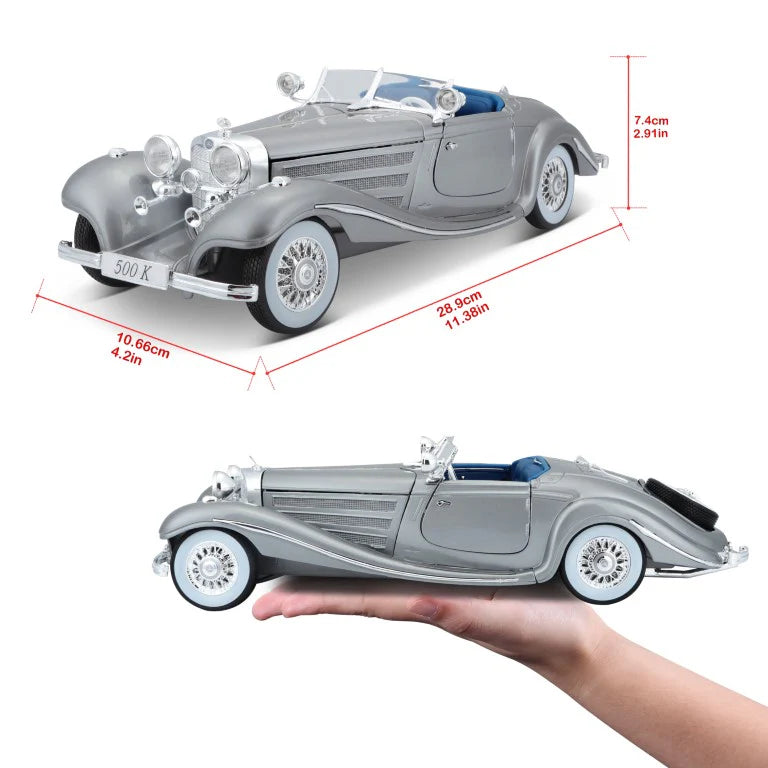 1/18 MAISTO MERCEDES - BENZ 500 K TYP SPECIAL ROADSTER(1936)