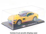 Maisto Mercedes-Benz AMG GT Yellow 1:24 Diecast Model Car with Acrylic Case