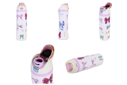 Owala FreeSip 24 oz 710 ml Stylish Kids Water Bottle with Insulated Leakproof Build