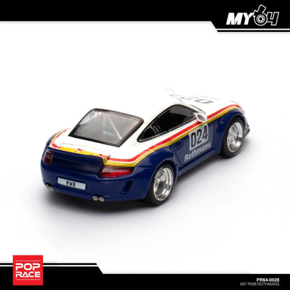 Pop Race RWB 997 S8-02 1:64 Scale