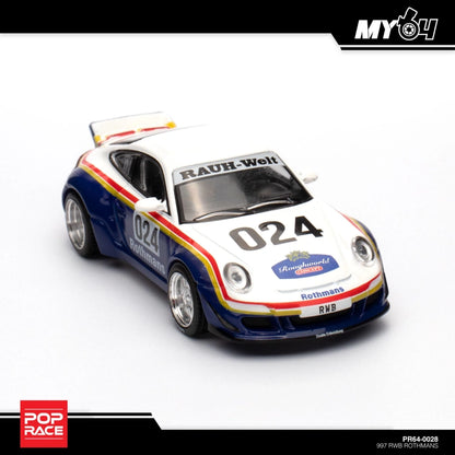Pop Race RWB 997 S8-02 1:64 Scale
