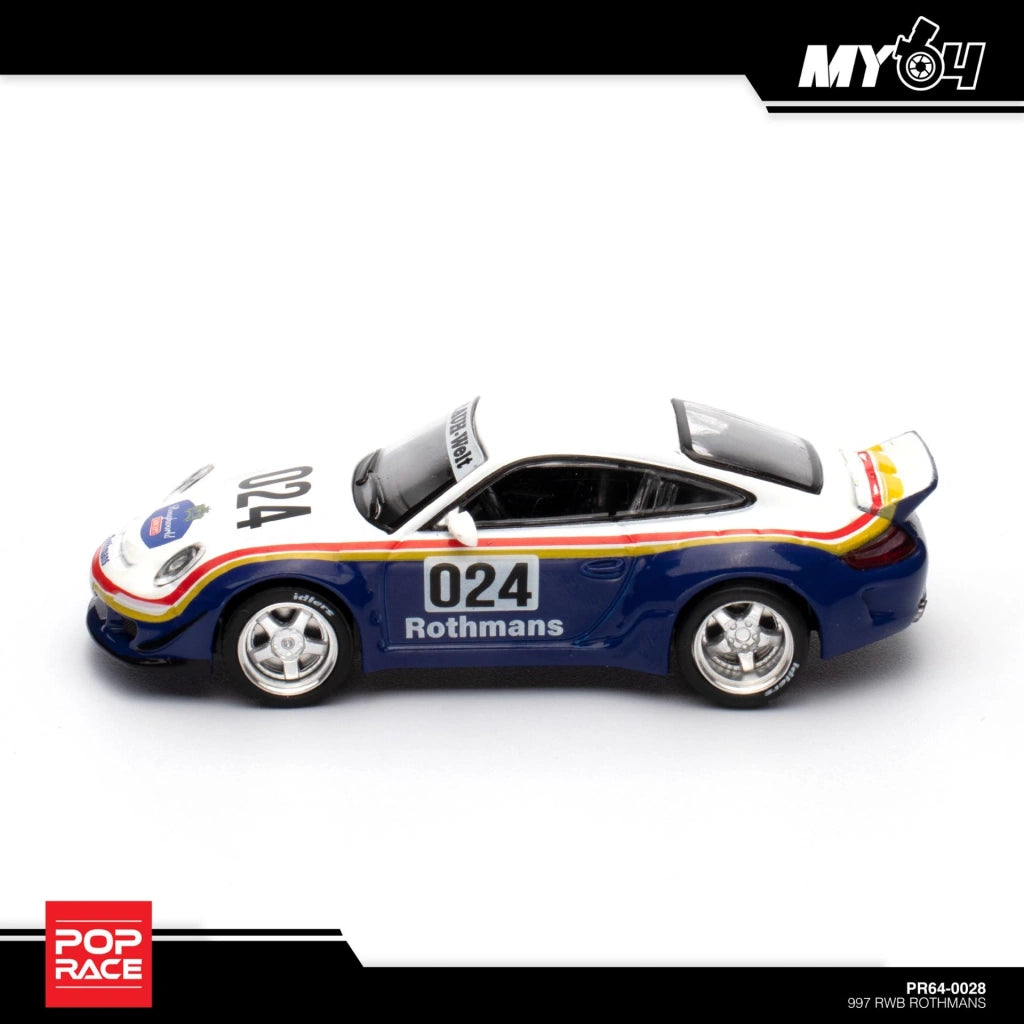 Pop Race RWB 997 S8-02 1:64 Scale