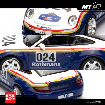 Pop Race RWB 997 S8-02 1:64 Scale