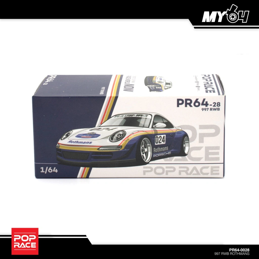 Pop Race RWB 997 S8-02 1:64 Scale