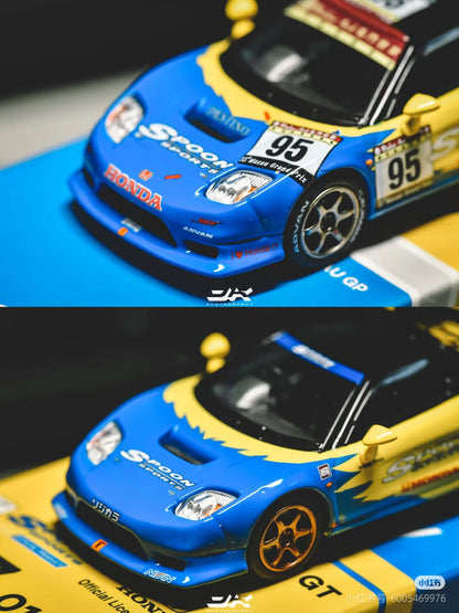1:64 Pop Race Spoon NSX-R GT Macau GP Diecast Car PR64-414 Model