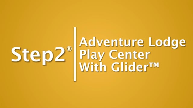 Step2 Naturally Playful Adventure Lodge Play Center With Glider