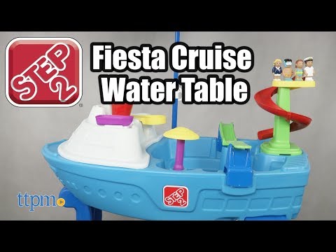 Step2 Fiesta Cruise Sand & Water Table | Kids Outdoor Summer Play Table