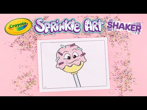 Crayola Sprinkle Art Shaker