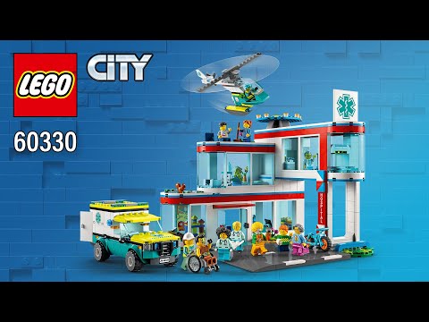 LEGO City Hospital 60330 Building Kit (816 Pieces)