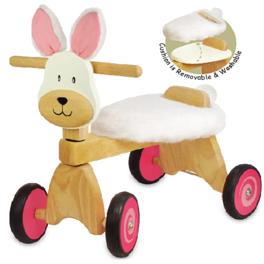 Wooden Ride On Bunny