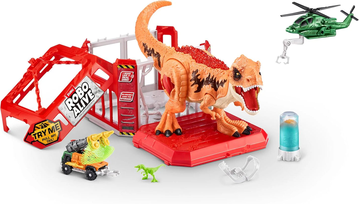ZURU Robo Alive Dino Escape Set