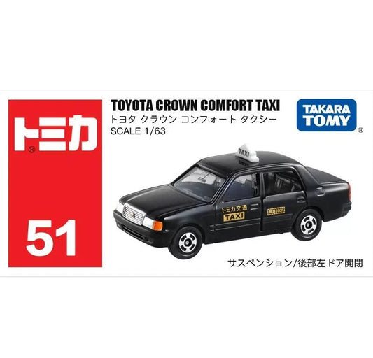 Takara Tomy Tomica 51 TOYOTA CROWN COMFORT Taxi 1:63