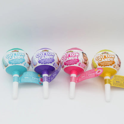 ZURU Oosh Oosh Slime Oosh Cotton Candy Cuties Scented, Squishy, Stretchy Slime With Collectible Cutie Slow Rise Toy