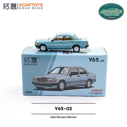 XCARTOYS 1/64 Mercedes-Benz 190E Blue Y65-02