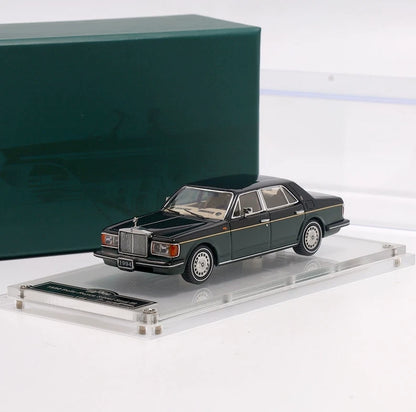 GFCC 1/64 Scale Rolls-Royce Silver Spur III 1994 Black Diecast car Model