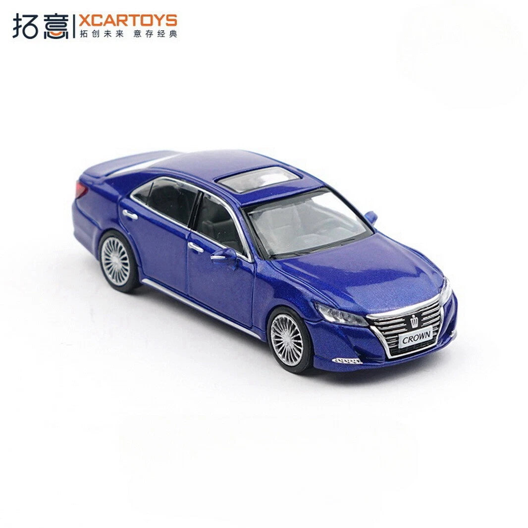 XCARTOYS 1/64 Scale Toyota Crown 14th Generation Blue Diecast Car Model Toy Y63-02