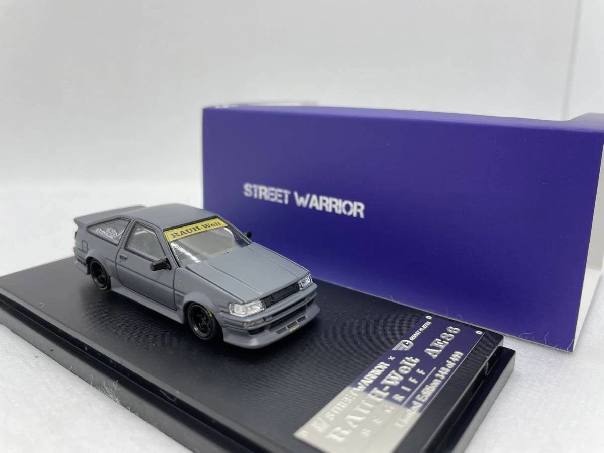 1/64 STREET WARRIOR AE86 RAUH-Welt Diecast