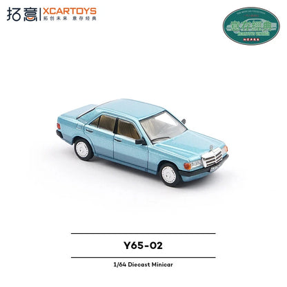 XCARTOYS 1/64 Mercedes-Benz 190E Blue Y65-02