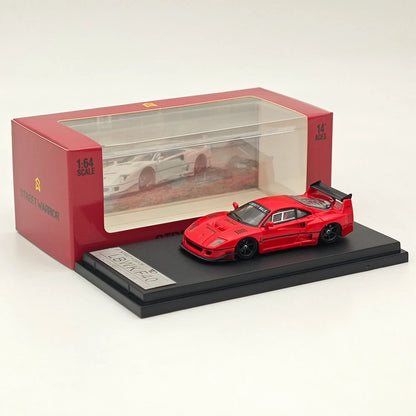 1/64 STREET WARRIOR SW LBWK F40 Red Diecast Models Car Limited Collection