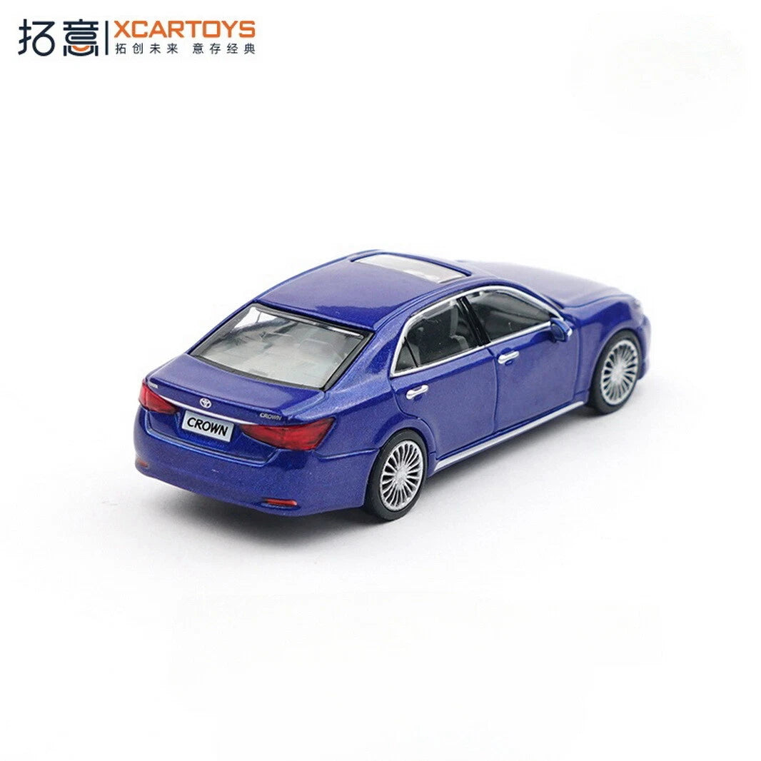 XCARTOYS 1/64 Scale Toyota Crown 14th Generation Blue Diecast Car Model Toy Y63-02