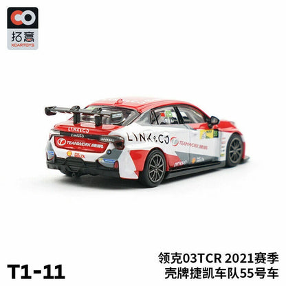 1:64 XCarToys Lynk & Co Racing No.55 Car in box