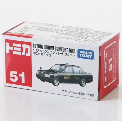 Takara Tomy Tomica 51 TOYOTA CROWN COMFORT Taxi 1:63