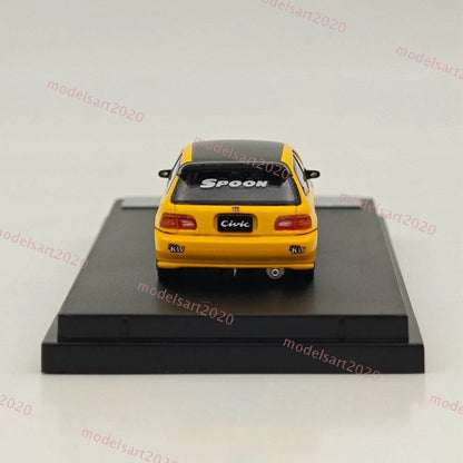 1:64 Street Weapon SW Civic EG6 Spoon Racing Sport Diecast Model Cars