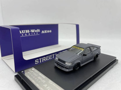 1/64 STREET WARRIOR AE86 RAUH-Welt Diecast