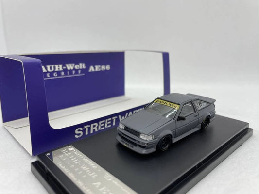 1/64 STREET WARRIOR AE86 RAUH-Welt Diecast