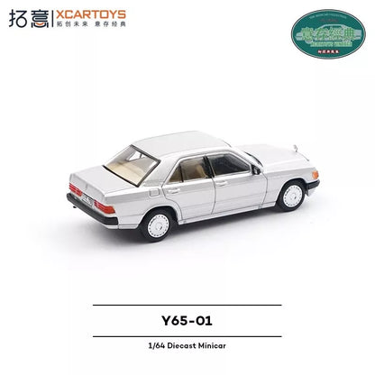 JAN 2025 XCARTOYS 1/64 Mercedes-Benz 190E Silver Y65-01