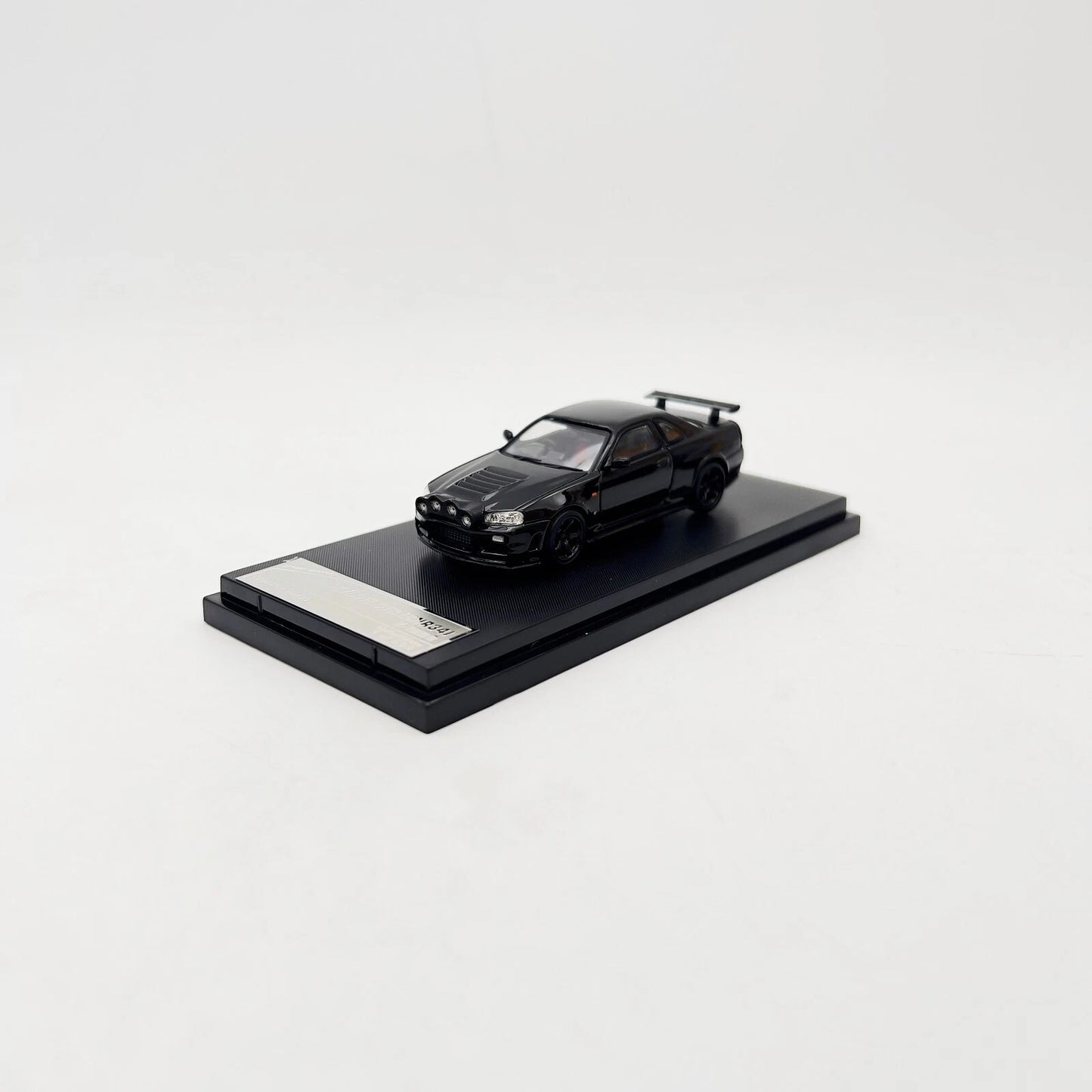 1:64 Street Warrior Nissan GTR BNR34 Z-Tune Black - Diecast Model