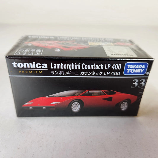 Tomica Premium Lamborghini Countach LP400 Metal Dicast Car Model 1/61 33