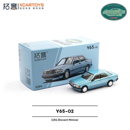 XCARTOYS 1/64 Mercedes-Benz 190E Blue Y65-02