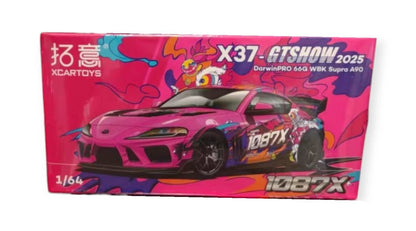 XCartoys X37 GTSHOW 2025 Toyota Supra A90 DarwinPRO 66G WBK 1:64