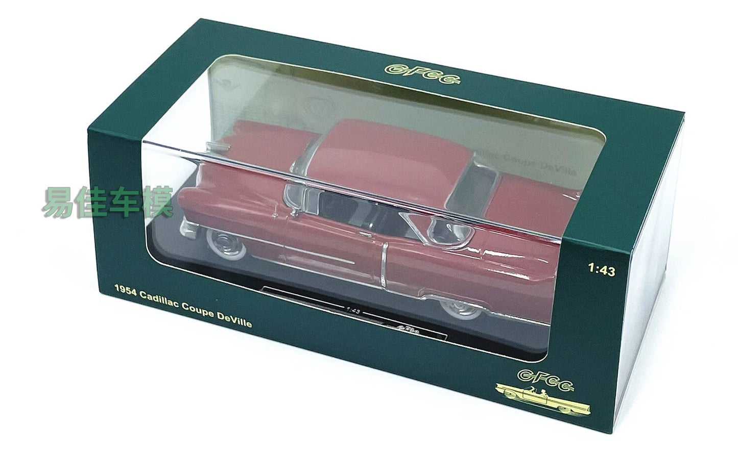 1/43 GFCC Classic 1954 Cadillac Coupe De Ville Deville Car Diecast Toy Car Model