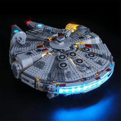 LEGO Millennium Falcon Building Blocks for Kids (1351 Pcs) 75257,Multicolor