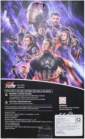 ZD TOYS Marvel Iron Spiderman Action Figure