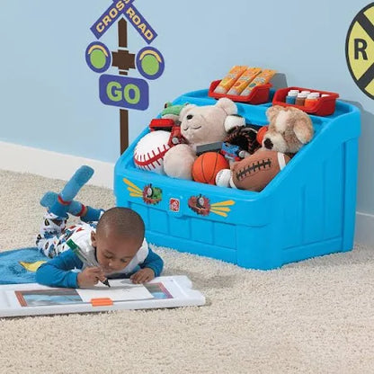 2-IN-1 TOY BOX & ART LID 849000