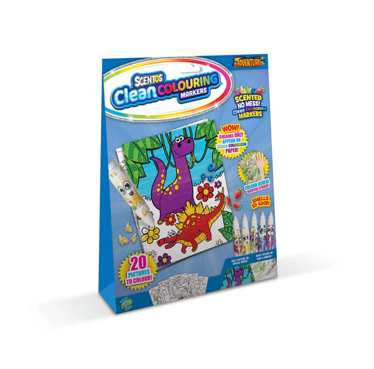 SCENTOS CleanColouring™ Markers Adventure Set