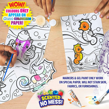 SCENTOS CleanColouring™ Pizza Box - Creatures