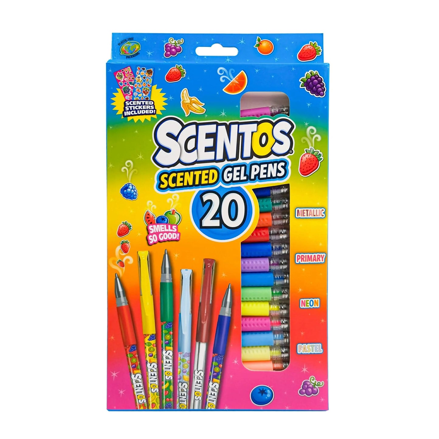 Scentos Gel Pens 20 (PACK OF 6)