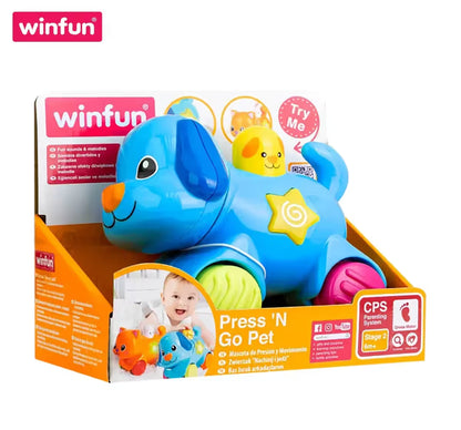 Winfun Press N Go Pet Puppy, 6M+